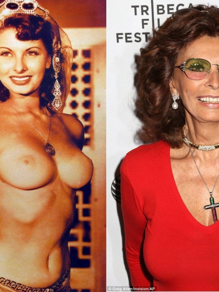 Софи лорен до пластики