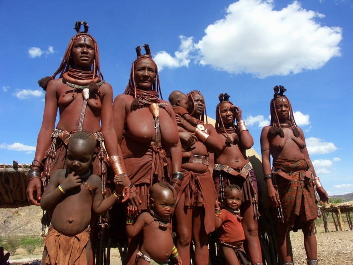 Племя химба большие груди