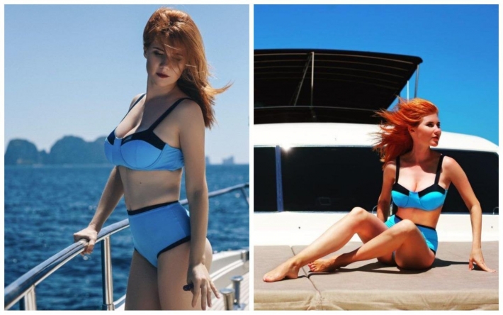 Чапман в бикини