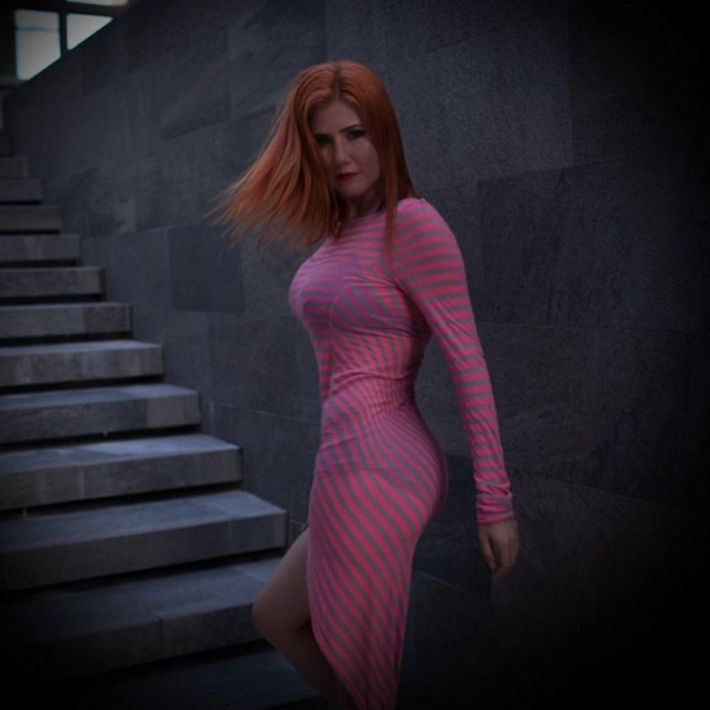 Облегающее платье