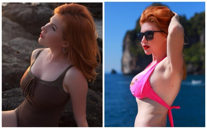 Чапман в купальнике