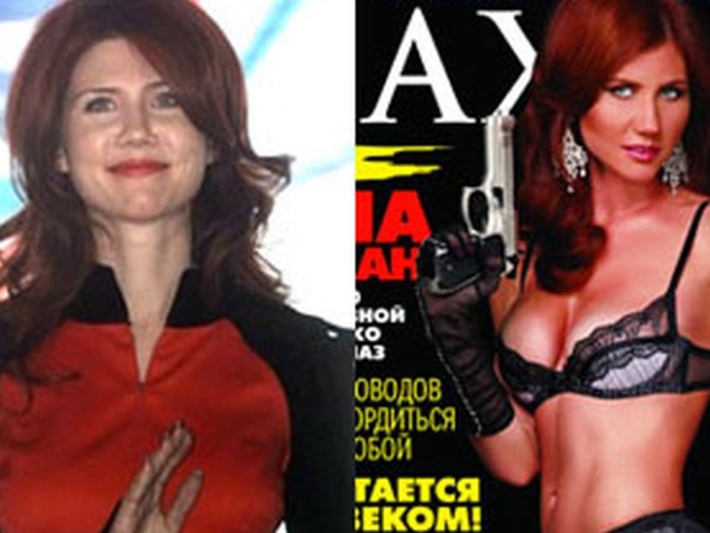 Анна чапман в журнале максим