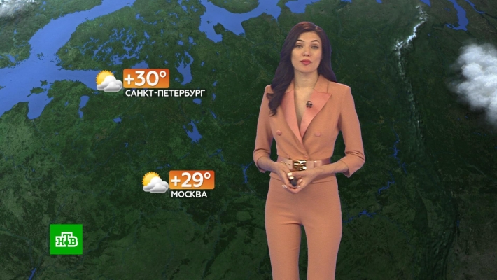 Евгения миронская ведущая прогноза погоды на нтв