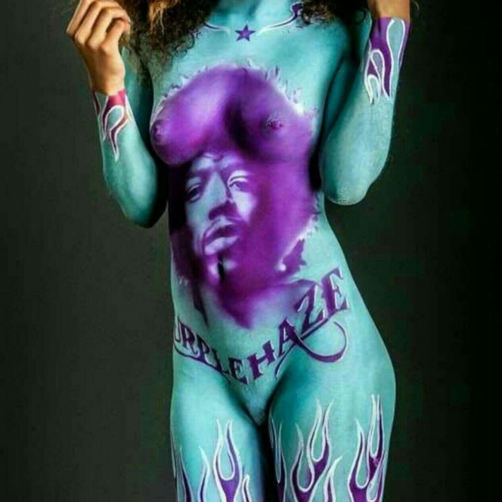 Бодиарт девушки