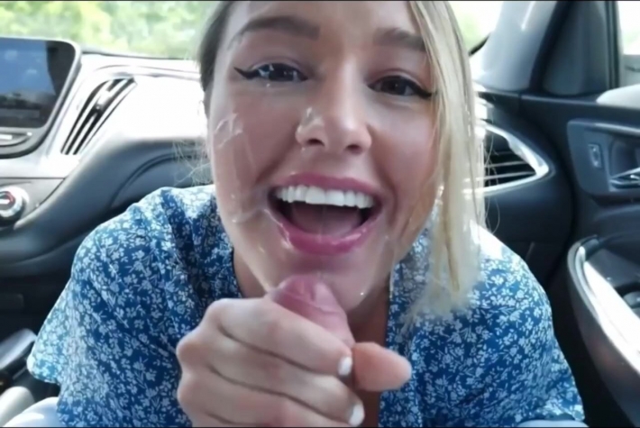 Violet moreau кончают на лицо