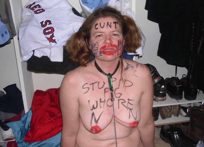 Унизительные надписи на лице