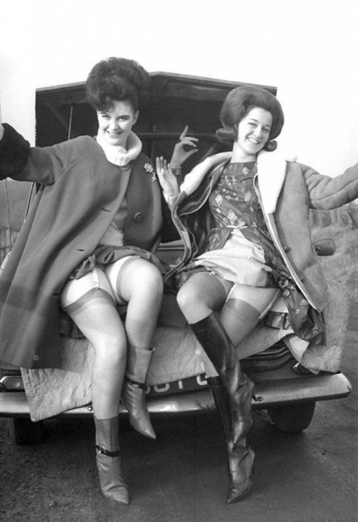 Ретро чулки