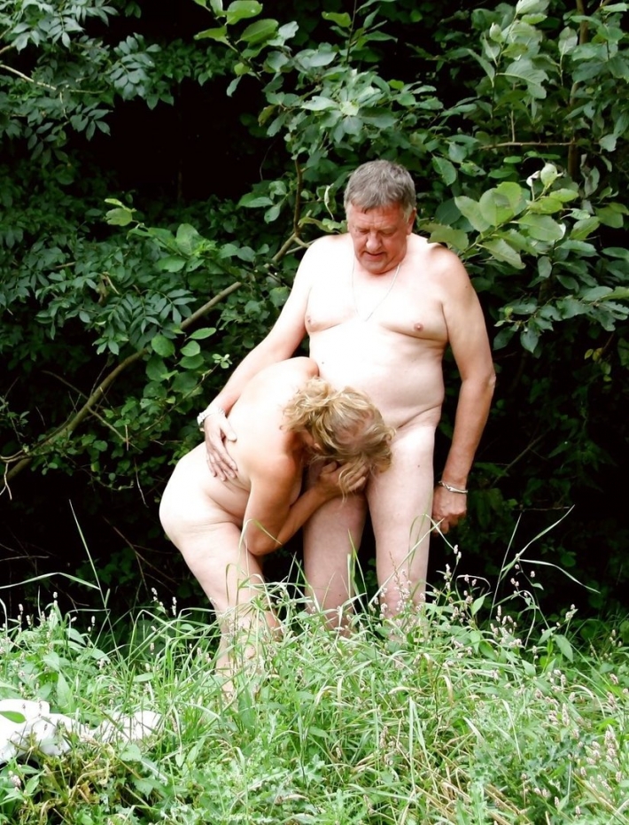 На природе порно