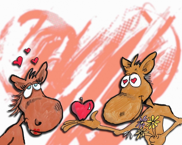 Смешная валентинка